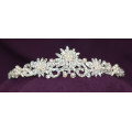 Legierung Hochzeit Kristall Tiara Strass Krone